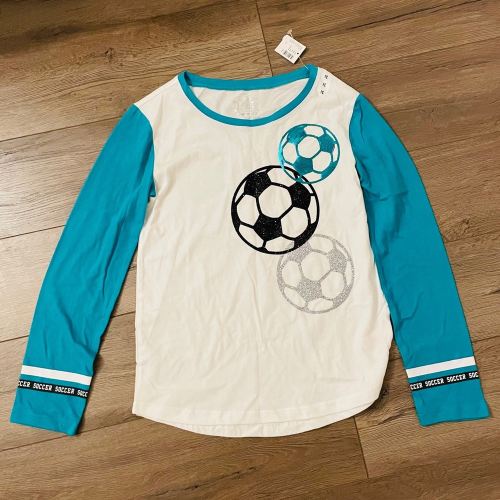 NEW Girls Justice Long Sleeve Shirt